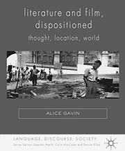 Literature and film, dispositioned book cover