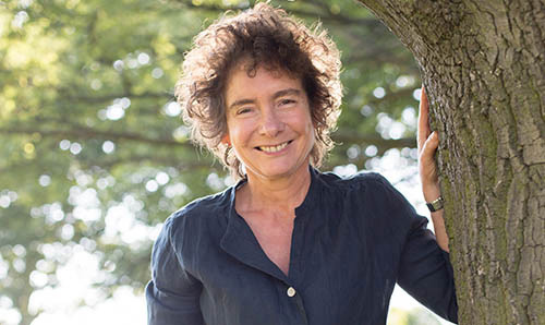 Jeanette Winterson photographed by Sam Churchill.